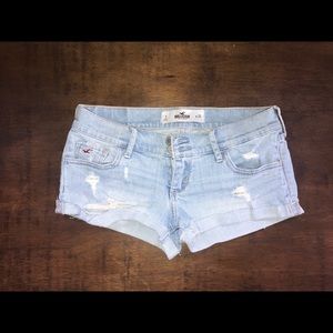 Destroyed Denim Shorts